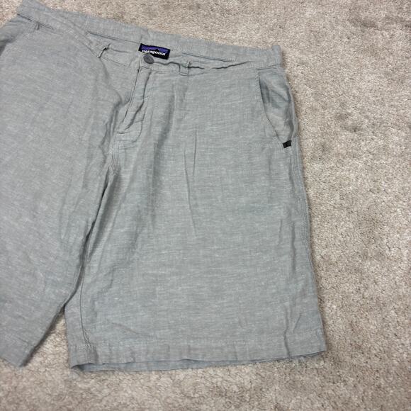 Patagonia Back Step 10" Hemp Organic Cotton Shorts Men's 34 - Picture 2 of 11
